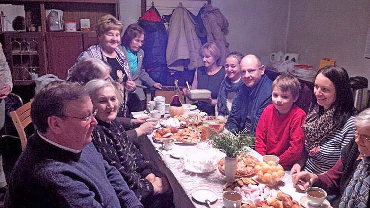 Zemite Congregation Christmas feast in our honour 